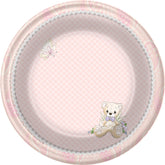 Precious Moments Baby Girl Dessert Plates Party Accessory